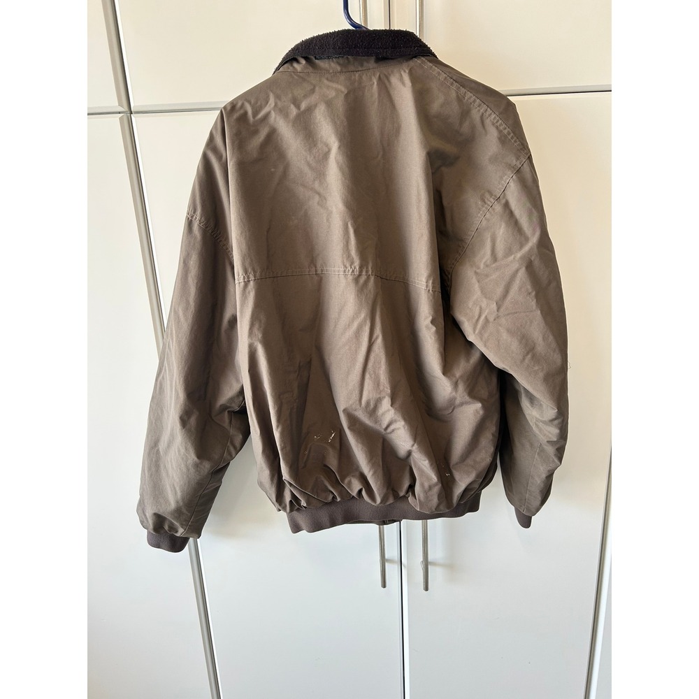 White Sierra Mens XL Brown‎ Fleece Lined Full Zip Bomber Jacket Outdoor Hiking - Picture 9 of 12